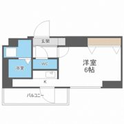 スプランディッド難波元町DUEの間取り画像