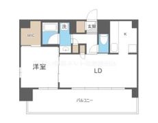 ジオエント梅田北リバーフロントの間取り画像