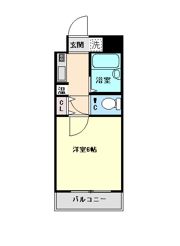 香川ハイツ御影イーストの間取り画像