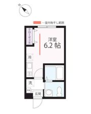 ハーミットクラブハウス鶴ヶ峰Ⅲ（仮）の間取り画像