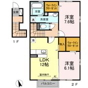 オリーブⅡの間取り画像