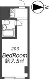 シティプラザ東新宿の間取り画像