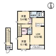 シャーメゾン アドニス Ⅱ棟の間取り画像