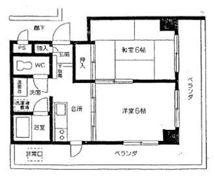 エスポアール川越の間取り画像