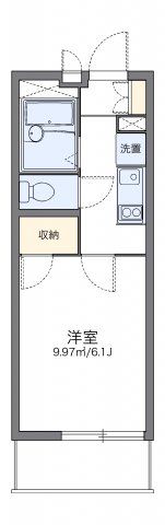 レオパレス純Ⅳの間取り画像