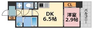 アドバンス難波ラシュレの間取り画像