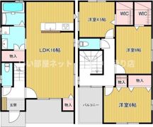 リュミエール京町の間取り画像