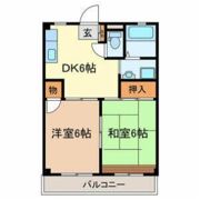 メゾン長栄Ⅱの間取り画像