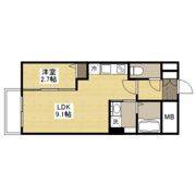 月光南観音弐番館の間取り画像