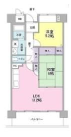 サクラハイム浦江の間取り画像
