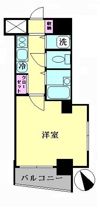 スカイコート後楽園WESTの間取り画像
