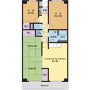 ライオンズマンション厚木の間取り画像