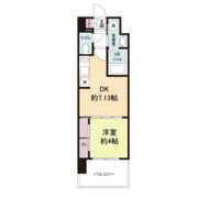 ヴィラ博丈昭和町の間取り画像