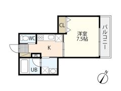 PLEIN SOLEIL古江西町の間取り画像