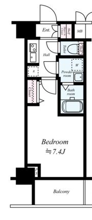 サムティ福島PORTA(ポルタ)の間取り画像