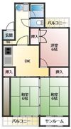 インペリアルハイツの間取り画像