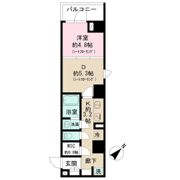 ショコラスイート東日本橋の間取り画像