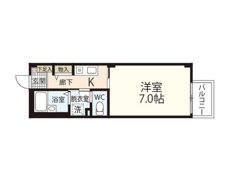 フォブール長楽寺の間取り画像