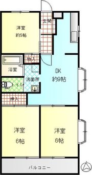 ゆたかハイツの間取り画像