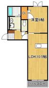 グリーンコート楽IIの間取り画像