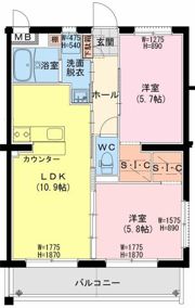メゾン アバントの間取り画像