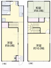 三浜町戸建の間取り画像