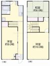 三浜町戸建の間取り画像