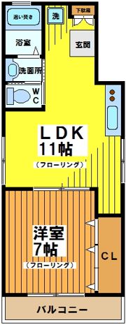 レジェンド末廣の間取り画像