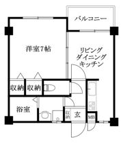 大進第五ハイツの間取り画像