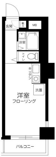 江戸川橋センチュリープラザ21の間取り画像