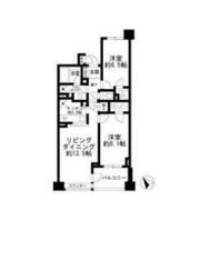 グランブリエ横濱山下公園の間取り画像