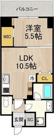 one o one内代の間取り画像