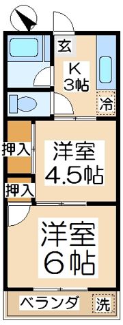 林ビニールビルの間取り画像
