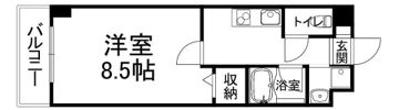 セントポーリア石山の間取り画像