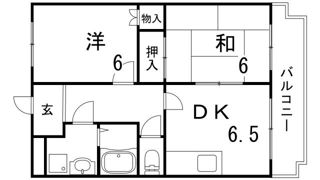 前原町マンションの間取り画像