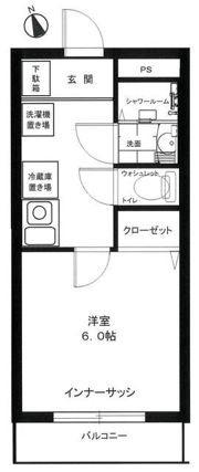 ウイングウエストの間取り画像