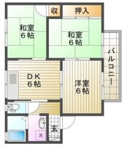 アンビシャス・キシ A棟の間取り画像