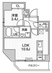 S-RESIDENCE入谷alesiaの間取り画像