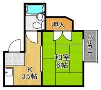 シャトレ祇園原の間取り画像