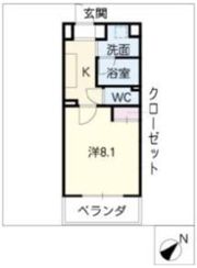 シティライフ本山北の間取り画像