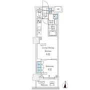 フロンティアレジデンス錦糸公園の間取り画像