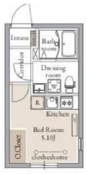 LiveFlat千駄木の間取り画像