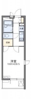 レオパレスオリーブハウスⅤの間取り画像