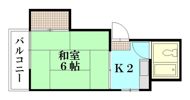 コーポ矢賀の間取り画像