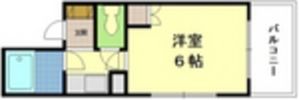 サンライズ矢賀B棟の間取り画像