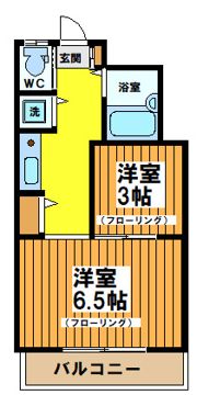 ジョイライフ桜上水の間取り画像