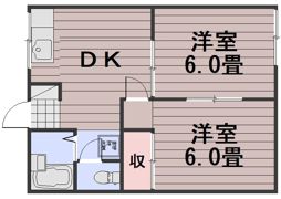 フェリス芳田A棟の間取り画像