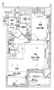 ロワール関内エナジスの間取り画像