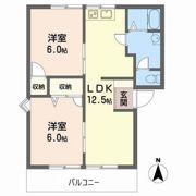 フレグランスピュア1・2の間取り画像