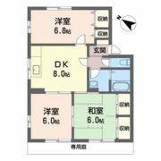 ファミール中筋Bの間取り画像